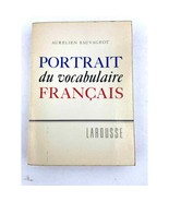 Portrait du Vocabulaire Francais Sauvageot Aurelien Larousse 1964 French... - £8.22 GBP