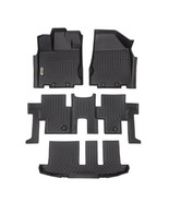OREALTREND Floor Mats for Nissan Pathfinder 7 Seats 13-21 Black TPE All-... - $169.99