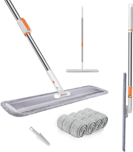 Microfiber Flat Mop 32 in Large Mops for Floor Cleaning Commercial Dust ... - €55,99 EUR