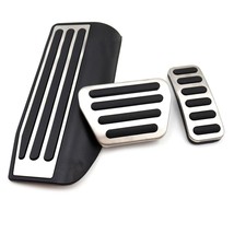 3pcs AT Car Foot Gas ke Pedals Cover Kit For   Range / 2013-2021 Discovery 5 201 - £101.80 GBP