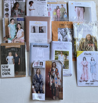 An item in the Crafts category: Lot 14 Sewing Uncut Women's Clothes Simplicity Charlie Luna & More