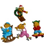 Vintage Berenstain Bears Christmas Ornaments Lot of 4 - $279.92 MXN