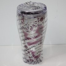 Royal Caribbean Cruise Save the Waves Coca Cola Tumbler Drink Cup in Pin... - £7.89 GBP