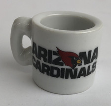Vintage NFL Mini Coffee Cup Mug Arizona Cardinals 1.25&quot; Collectible Mini... - £7.98 GBP