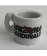 Vintage NFL Mini Coffee Cup Mug Arizona Cardinals 1.25&quot; Collectible Mini... - £7.85 GBP