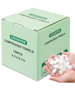 100 PCS Compressed Towel Tablets，Portable Compressed Towels, Compressed ... - €12,17 EUR