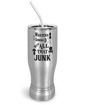 PixiDoodle Junk Collector&#39;s Scavenger Insulated Coffee Mug Tumbler with ... - £27.17 GBP+