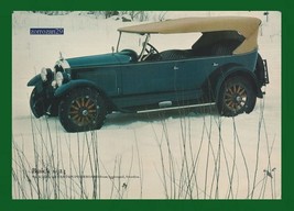 1923 Buick Touring Car Farbdruck "Cars On Inverboard" Iggesund, Schweden !! - $11.08