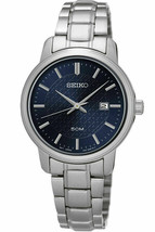 NEW* Seiko SUR749 Ladies Quartz Stainless Steel Wristwatch MSRP $210 - £82.62 GBP