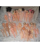 Vintage Hollow Plastic Blow Mold Barbie Clone Doll Parts Arms LEGS bodie... - $95.00