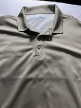 Columbia PFG Omni-Shade Green Vented Fishing Golf Polo Shirt Mens Size L... - $19.69