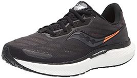 Saucony Men&#39;s Triumph 19 Running Shoe, Alloy/FIRE, 10 - £75.01 GBP+