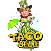 Taco Belle Meme Waterproof Vinyl Sticker Decal, Funny sticker, Trump, MAGA - $3.95+