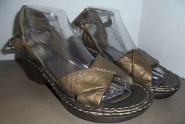 Earth Spirit Womens Sandals Shoes Size 9 Gelron 2000 Bronze - £14.65 GBP