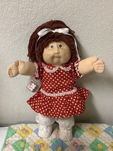 Vintage Cabbage Patch Kid First Edition Auburn Pony Brown Eyes HTF FRECKLES HM#2 - £199.47 GBP