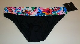 La Blanca Size 16 BANDED 2LB2ET95 Black Multicolor New Womens Bikini Bottom - £46.68 GBP