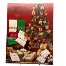Vintage Cross Stitch Patterns, Gingerbread Christmas, Sue Hillis Designs 1987 - $12.60