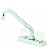 UNITED STATES HDW Rv Deck Faucet 4&quot; Center Washer Less Plastic Underbody - €39,33 EUR