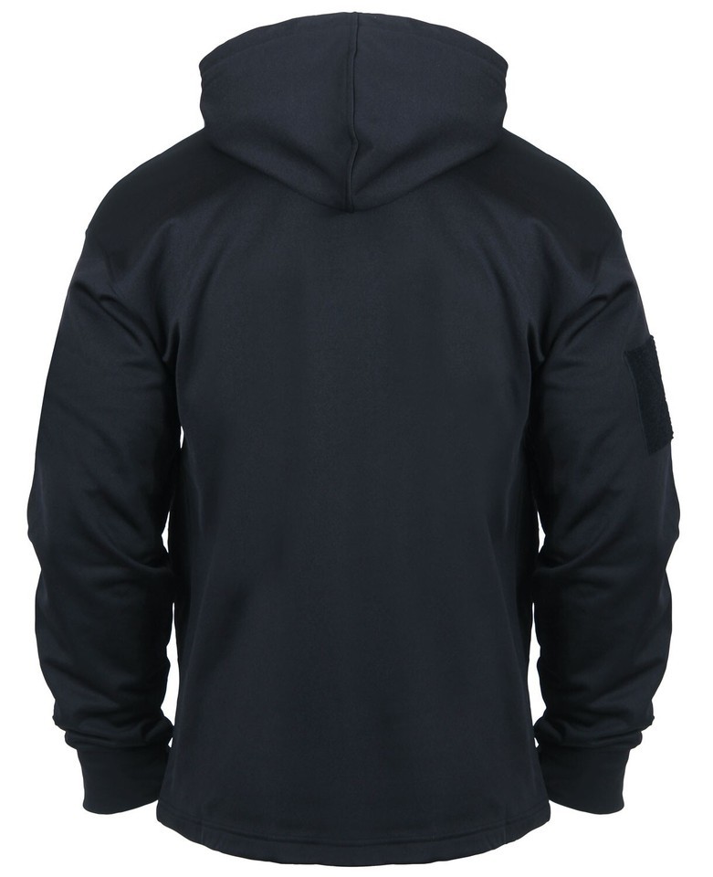 Rothco Black Concealed Carry Hoodie W 2 Passthrough Ports Quick Access S-5XL Item image 4