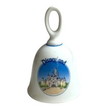 Disneyland Japan Souvenir Ceramic Bell Sleeping Beauty Castle 4.75” Vintage - $28.04