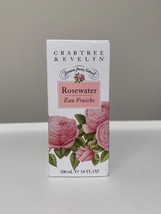 Crabtree &amp; Evelyn Rosewater Eau Fraiche Spray 3.4 FL OZ 100 mL New, Discontinued - $234.67