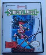 Castlevania II Simon&#39;s Quest CASE ONLY Rigid Clamshell Box Nintendo NES ... - $16.62 CAD
