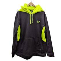 Vintage Y2K Tapout Black Yellow Signature Pullover Hoodie Grunge Skater 2XL - $129.99
