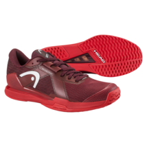 HEAD Sprint Pro 4.0 Red Dark Red Mens Tennis Shoes - $129.00