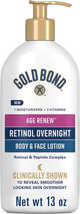 Age Renew Retinol Overnight Body &amp; Face Lotion, with Retinol &amp; Peptide Complex, - £17.93 GBP