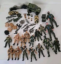 Vintage Chap Mei Figures And Mixed Lot Of Military Toys - £15.87 GBP