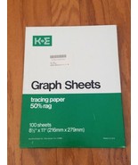 K+E Graph Tracing Paper Semi-Logarithmic Grid 2 Cycles x 70 div 46 4973 ... - $24.74