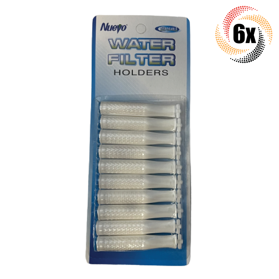 6x Packs Nuevo Disposable Water Filter Holders ( 10 Filters Per Pack ) 1... - $13.04