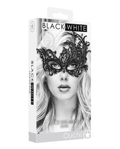 Shots Ouch Black &amp; White Lace Eye Mask Royal Black - €10,21 EUR