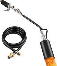 Moosth Propane Weed Torch Burner with Push Button Igniter Blow Torch Lig... - £37.76 GBP