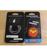 PopSockets PopMount: Multi-Surface Mount &amp; Justice League Wonder Woman  ... - $242.38 MXN
