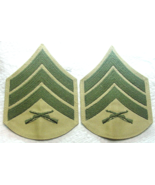 2 Vintage US Marine Sargent Patches  1960&#39;s-1980&#39;s ? Ship using stamps - €8,51 EUR