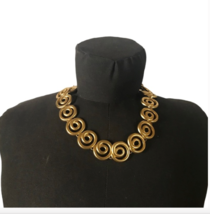 Vintage Matching Swirling Necklace and Bracelet - £43.96 GBP