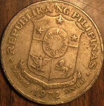 1972 Philippines 1 Piso Coin - £1.01 GBP