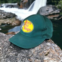 True Vintage Bass Pro Shops SnapBack Hat Green Bill The Game Cap Springf... - $368.66 MXN