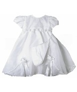 Stunning Baby Girl Heirloom Boutique Christening Gown &amp; Hat Set, Unique ... - £39.32 GBP