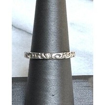 SILPADA 925 STERLING SILVER RING BAND SIZE 7 SKY - £27.85 GBP