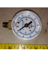 22SS76 MEDICAL GRADE VACUUM GAUGE, SCHUCO, 0-22&quot; RATED, MADE IN USA, VER... - $27.98