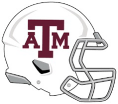 g Texas A&amp;M Aggies  Logo Mascot Poster 12x8in Metal Sign NCAA College - €21,34 EUR