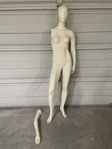 Fiberglass Standing Female Mannequin Only - $74.25