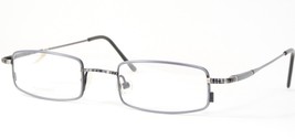 Moda Optische MO 1116 B1 Stahl Blau/Silber Schwarz Einzigartig Selten Brille - $56.91