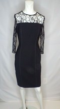 New Carmen Marc Valvo Black Dress Size 2 - MSRP $680 - £70.06 GBP