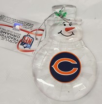 Chicago Bears Snowman Ornament - NFL - $12.60