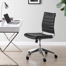 Jive Armless Mid Back Office Chair Black EEI-1525-BLK - £168.64 GBP