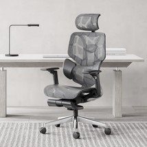 Hbada E3 Ergonomic Office Chair Elastic Adaptive Adjustment Back Lumbar Support - £474.99 GBP