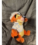Disney Store Tigger In Snowflake Sweater 14&quot; Winnie the Pooh Plush - $22.22 CAD